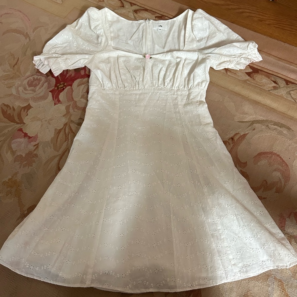 LPA white dress XS